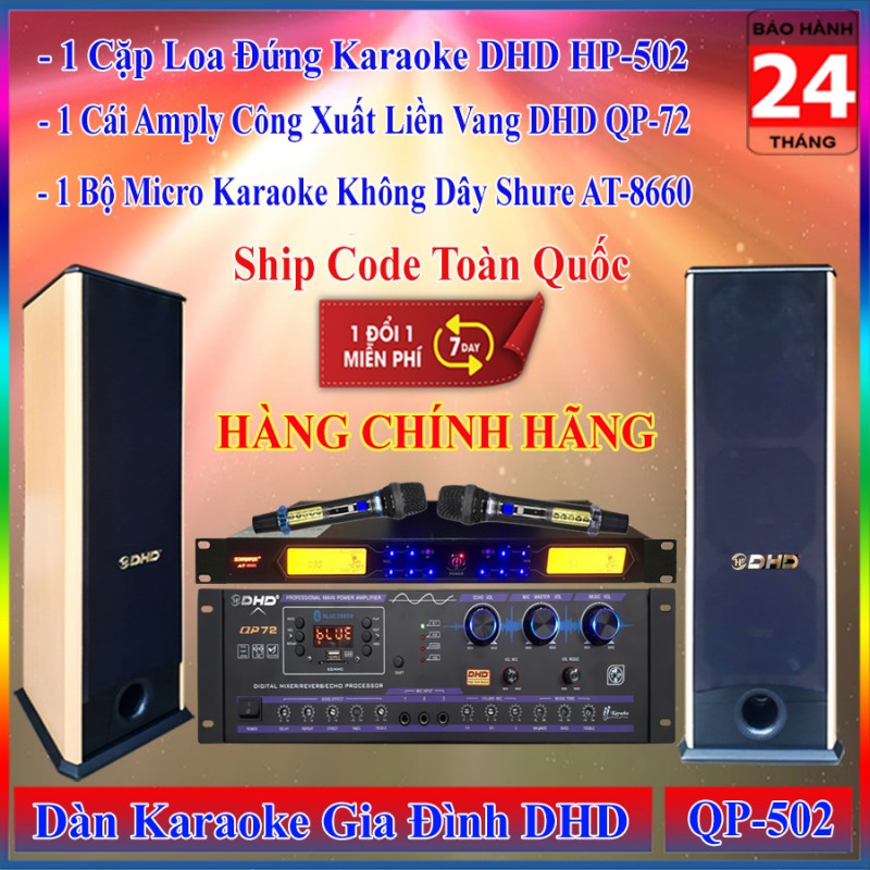 Dàn Karaoke Gia Đình DHD QP-502