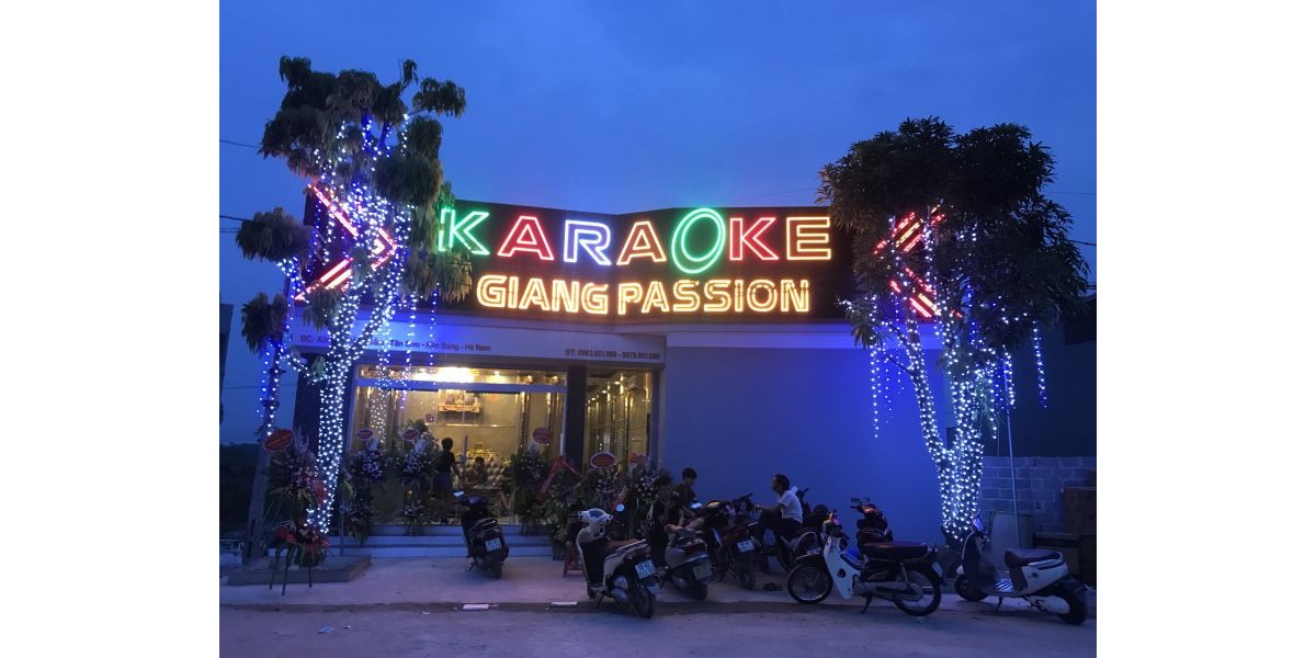 Thi công công trình karaoke Giang Passion tại Kim Bảng - Hà Nam